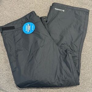 Columbia Black Waterproof Snow Pants